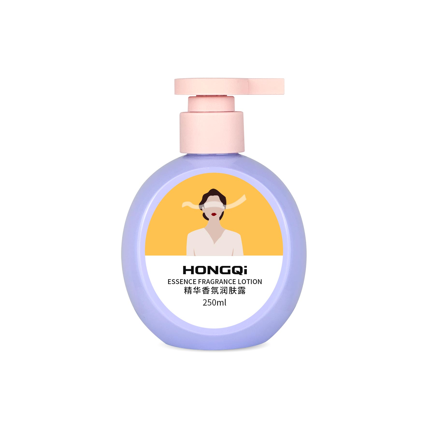圆形平面瓶250ml