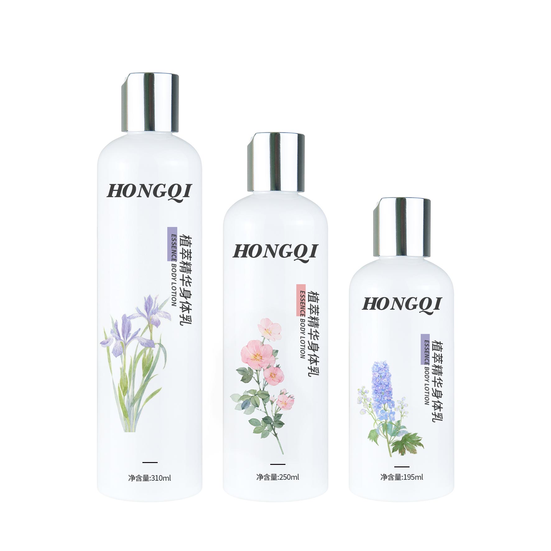 圆肩圆瓶310ml/250ml/195ml