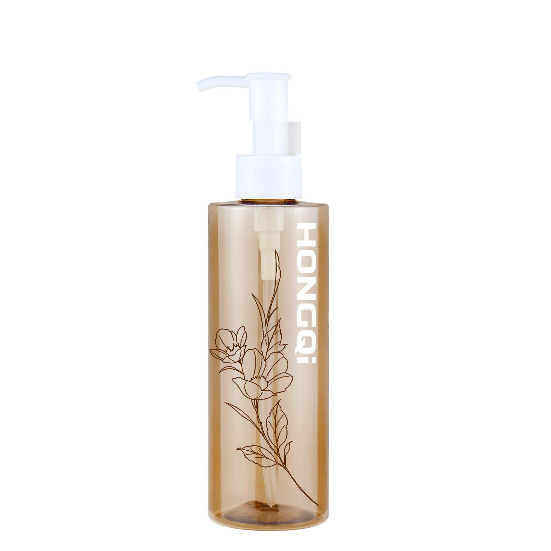 250ml Flat Shoulder Round PET Bottle