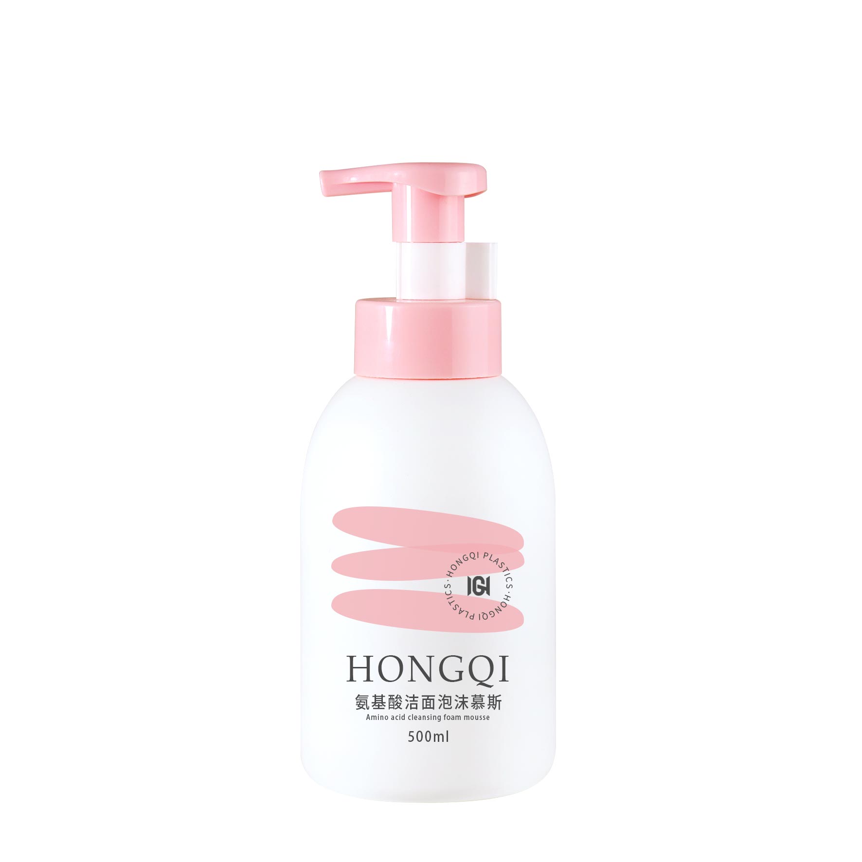 斜肩圆瓶500ml